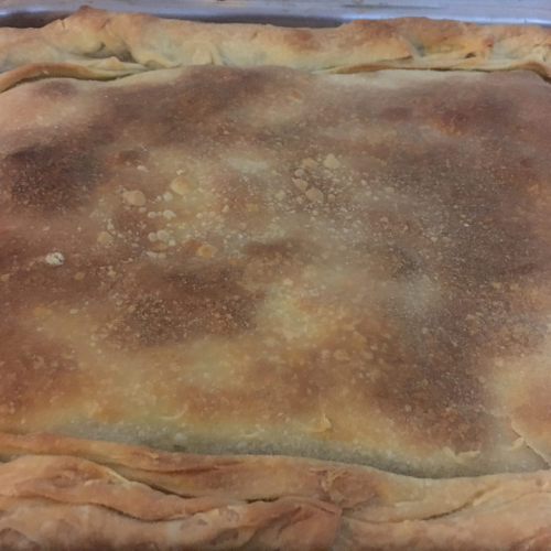 Pasqualina con sfoglia fatta a mano